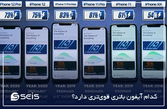 کدام آیفون باتری قوی‌تری دارد؟