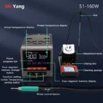 هویه دیجیتال رومیزی S1-160W برند YCS